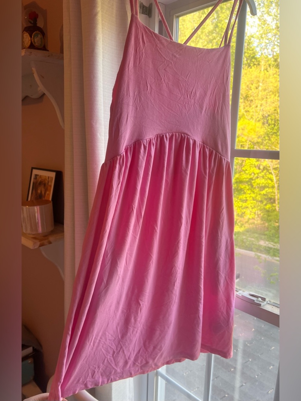 Old Navy Pink Spaghetti-Strap Sundress
